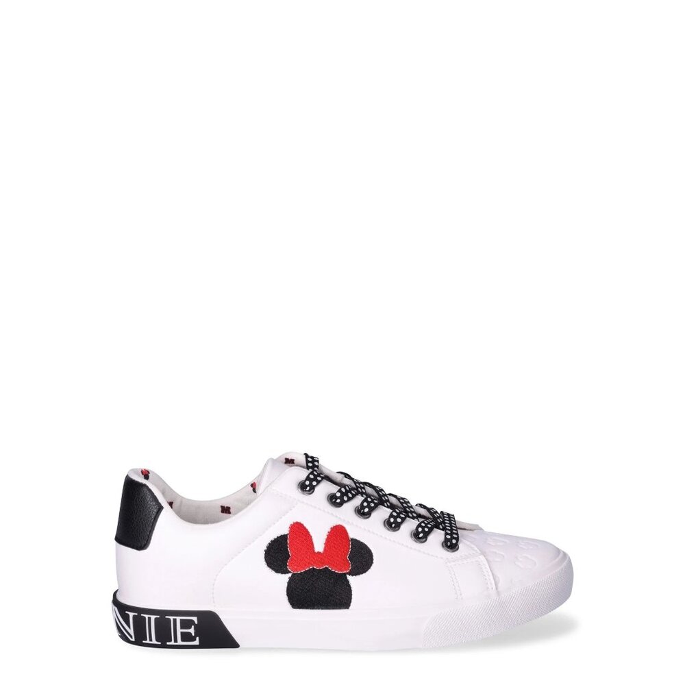 Disney Minnie Mouse Womens Sneakers White & Black Size various